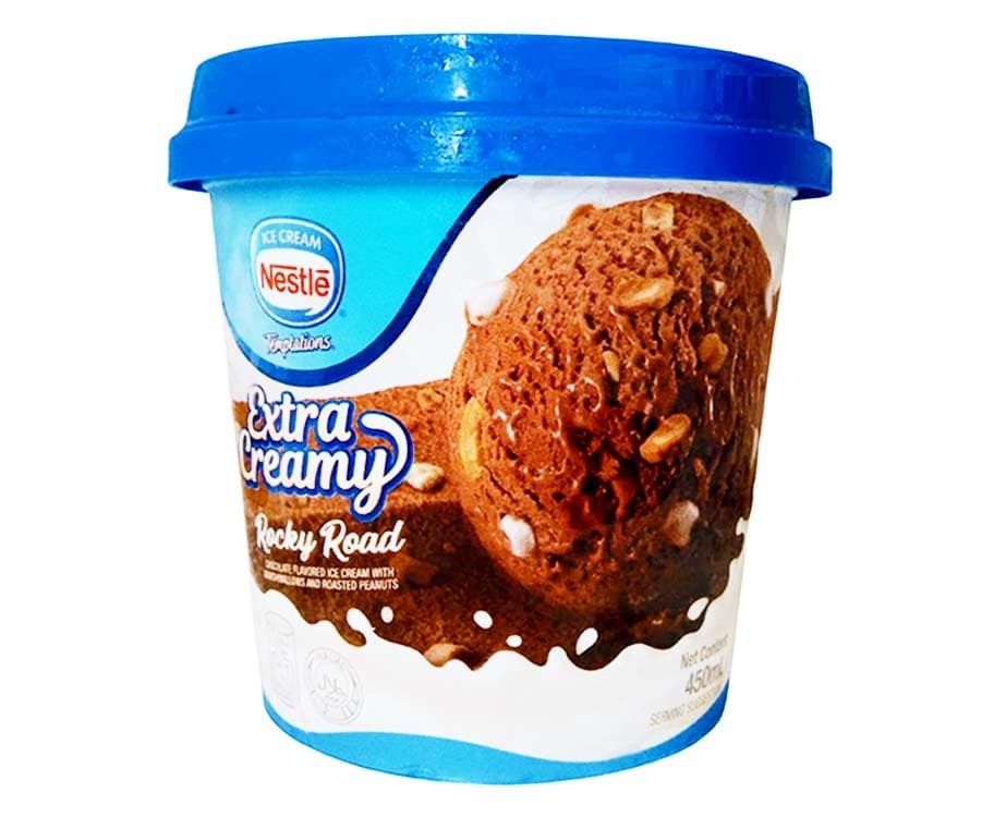 Nestlé Ice Cream Temptations Extra Creamy Rocky Road 450mL