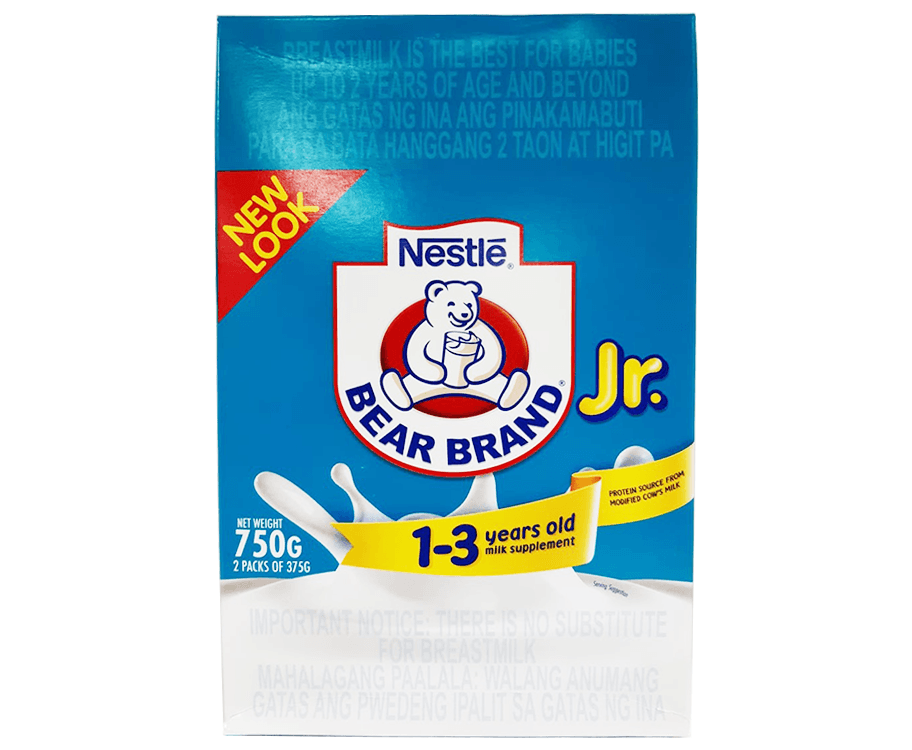 Nestlé Bear Brand Jr. Milk Supplement 1-3 Years Old 750g