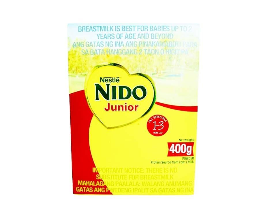 Nestlé Nido Junior Powdered Milk Supplement 1-3 Years Old 400g