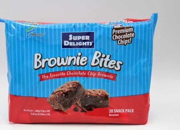 Super Delights Brownie Bites (20 Packs x 14g) 280g