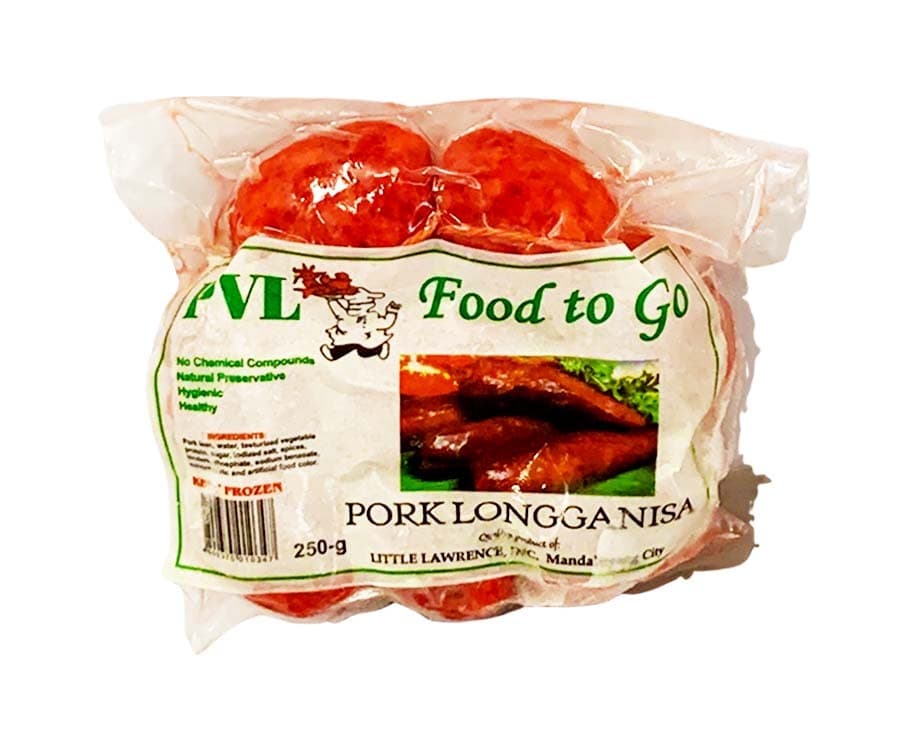 PVL Food To Go Pork Longganisa 250g