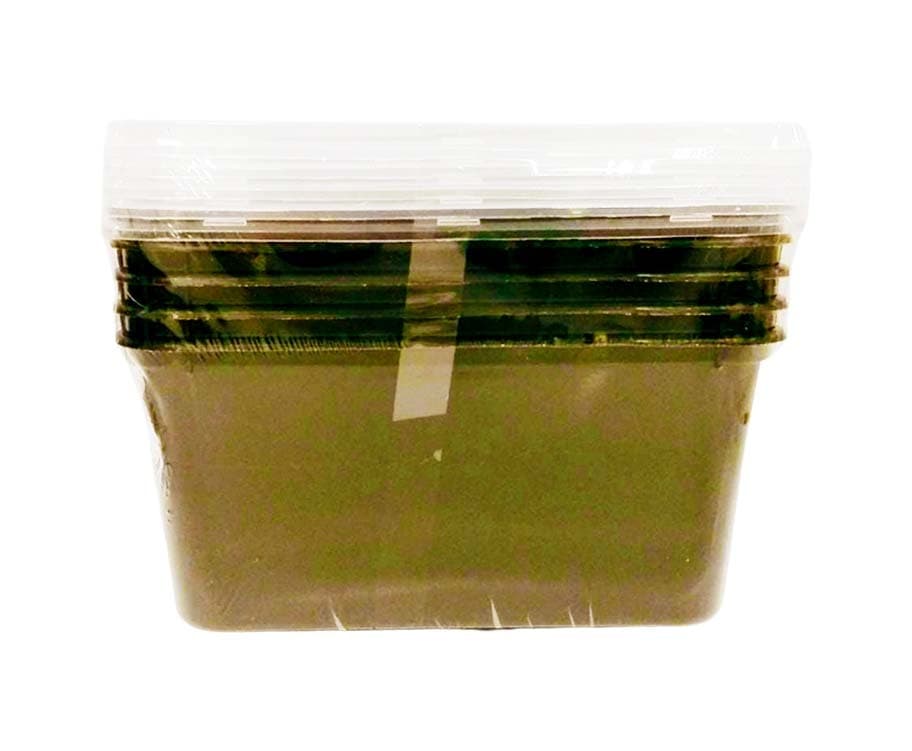 Edison LST Microwave Safe Containers (Black) 1500mL 5 Pieces