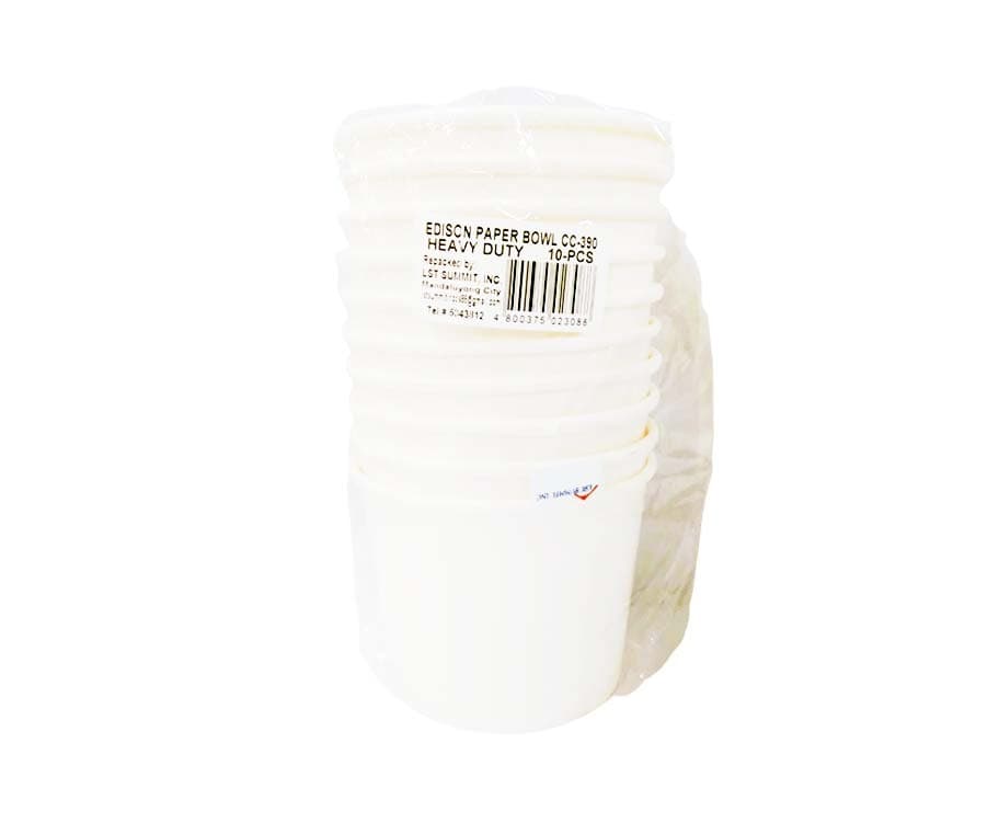 Edison Paper Bowl Heavy Duty CC-390 10 Pieces