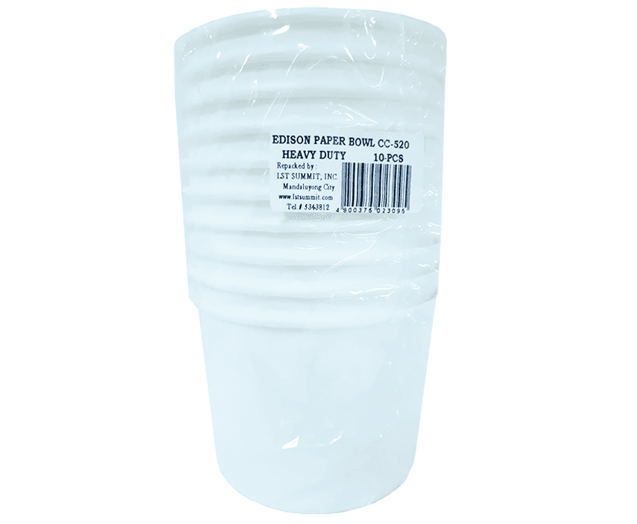Edison Paper Bowl Heavy Duty 520cc 10 Pieces