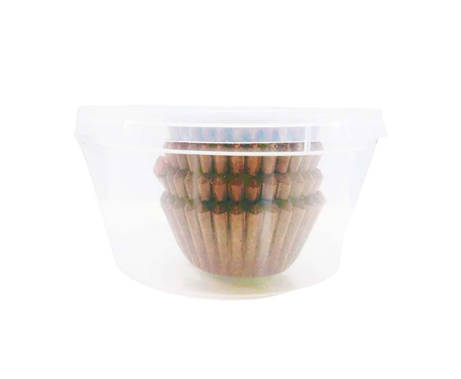 Edison Baking Cups Brown 6cm 100 Pieces