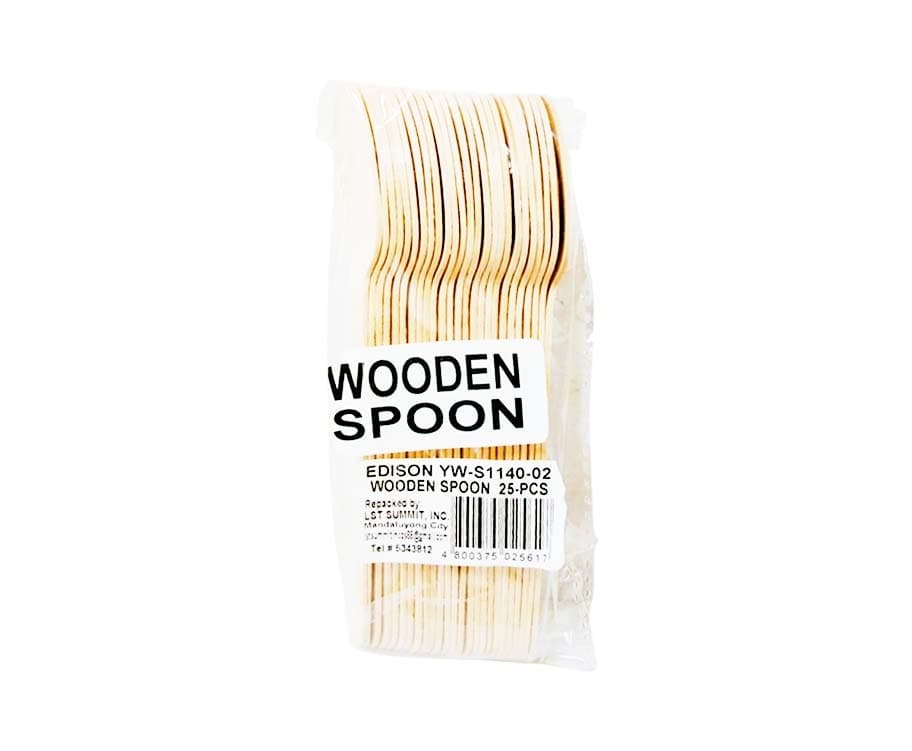Edison Wooden Spoon 25 Pieces (Small)