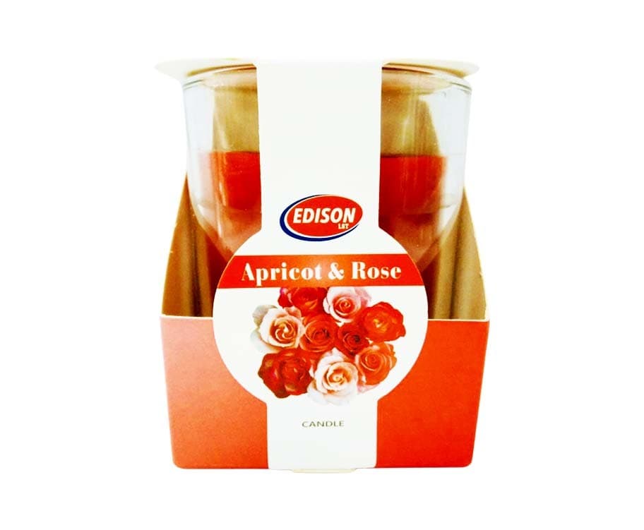 Edison Wax Candle Scented White Tea & Paeonia Lactifloral 100g