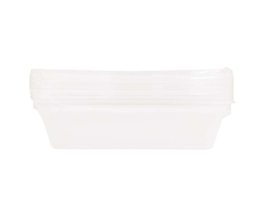 Edison Microwave Containers Rectangular 520mL 5 Pieces