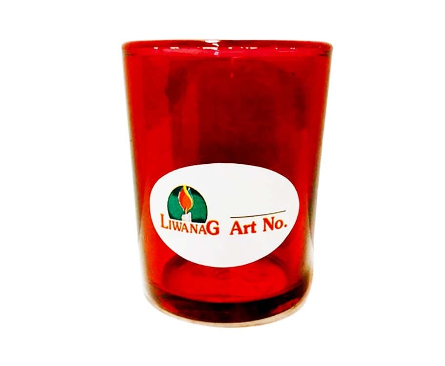 Liwanag Votive Glass Red 1 Piece