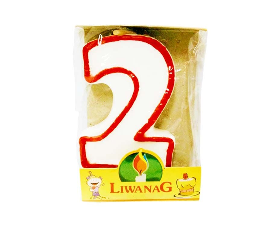 Liwanag Number Candle No. 2