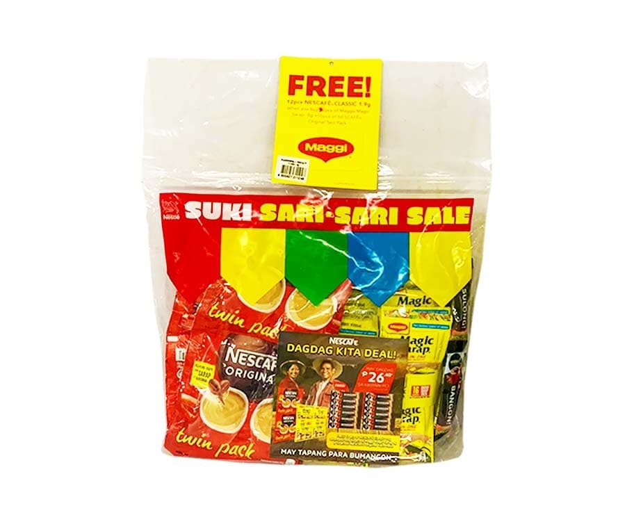 Maggi Magic Sarap (32 Packs x 8g) + 10 Packs Nescafé Original Twin Pack + Free Nescafé Classic (12 Packs x 1.9g)