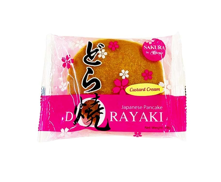 Sakura by Tiffany's Dorayaki Japanese Pancake Custard Cream 90g