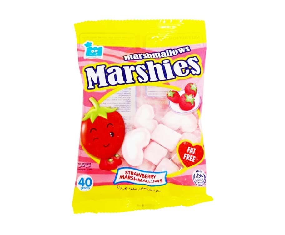 Marshies Strawberry Marshmallows 40g