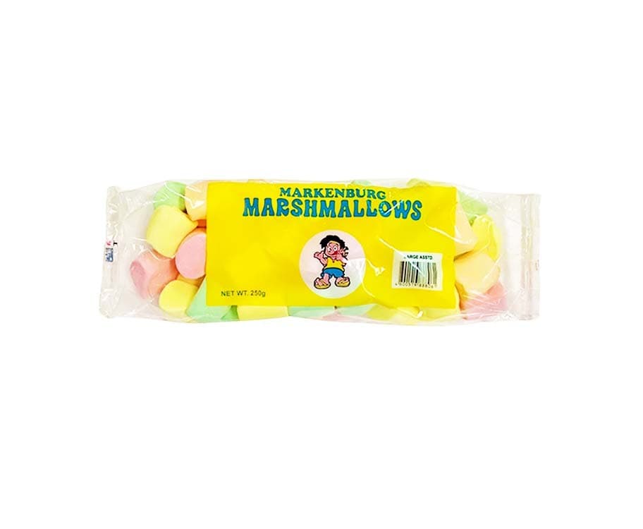 Markenburg Marshmallows Large Assorted 250g