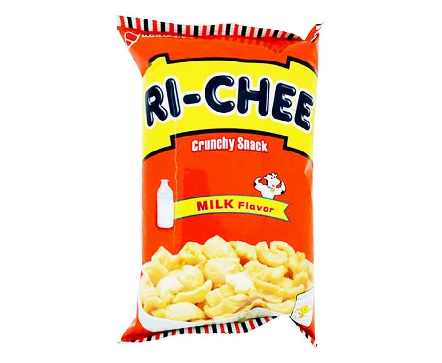 Nutri Snack Ri-Chee Crunchy Snack Milk Flavor 60g
