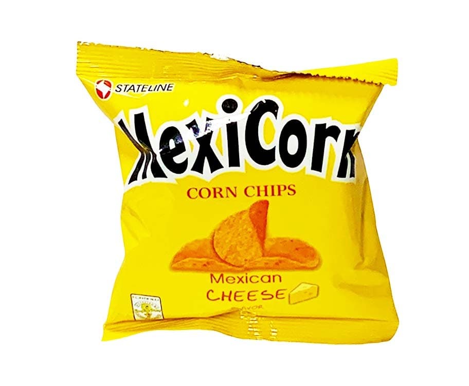 Stateline MexiCorn Corn Chips Mexican Cheese Flavor 25g