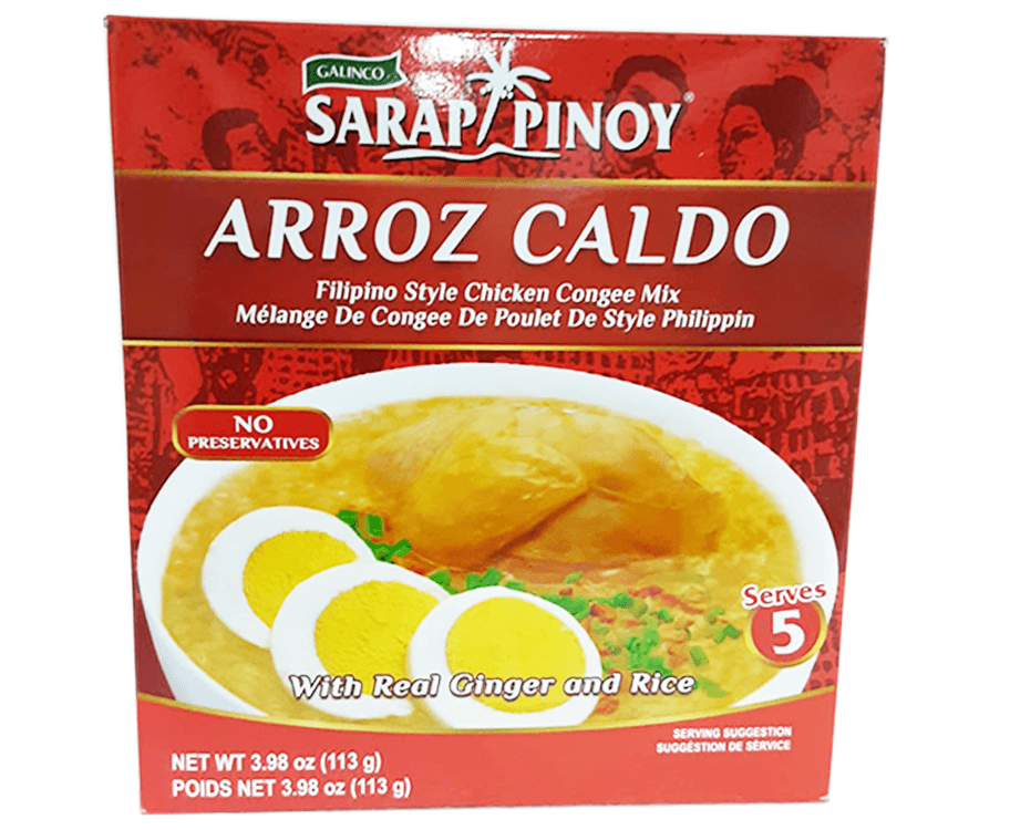 Galinco Sarap Pinoy Arroz Caldo Filipino Style Chicken Congee Mix 113g