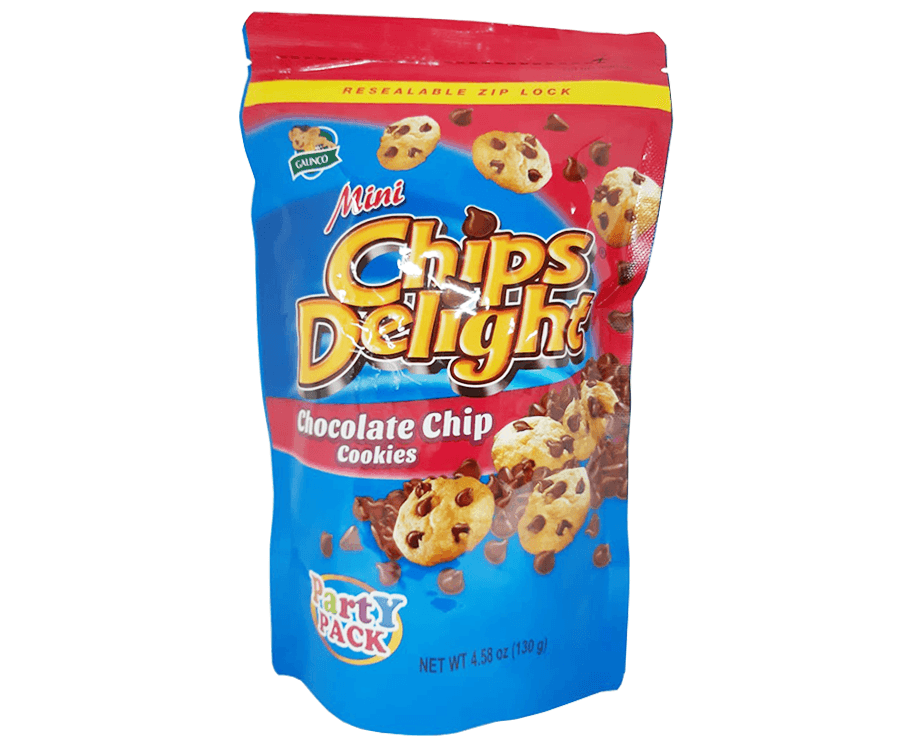 Galinco Mini Chips Delight Chocolate Chip Cookies Party Pack 130g (4.58 Oz)