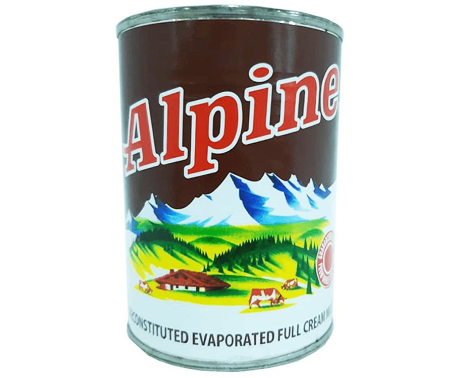 Alpine Reconstituted Evaporated Full Cream Milk 370mL