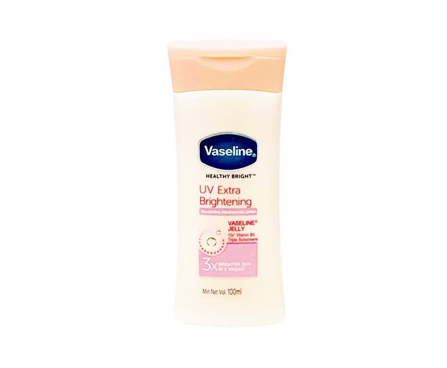 Vaseline Healthy Bright UV Extra Brightening Nourishing Niacinamide Lotion Vaseline Jelly 100mL
