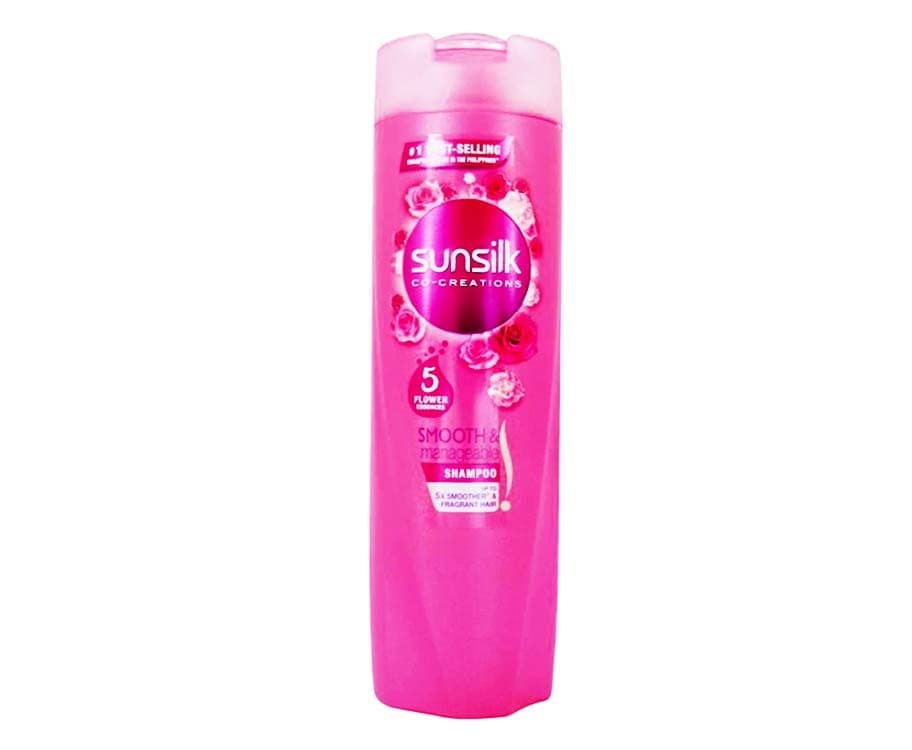 Sunsilk Co-Creations 5 Flower Essences Smooth & Manageable Shampoo 180mL