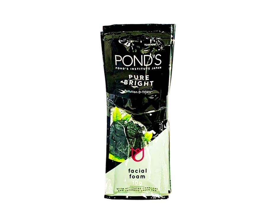 Pond's Pure Bright Pollution D-Toxx Facial Foam (6 Packs x 10g)