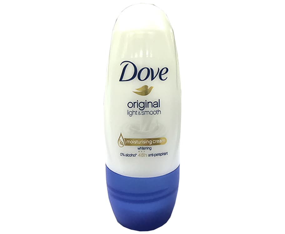 Dove Original Nourished & Smooth Moisturizing Cream Anti-Perspirant Roll On 25mL