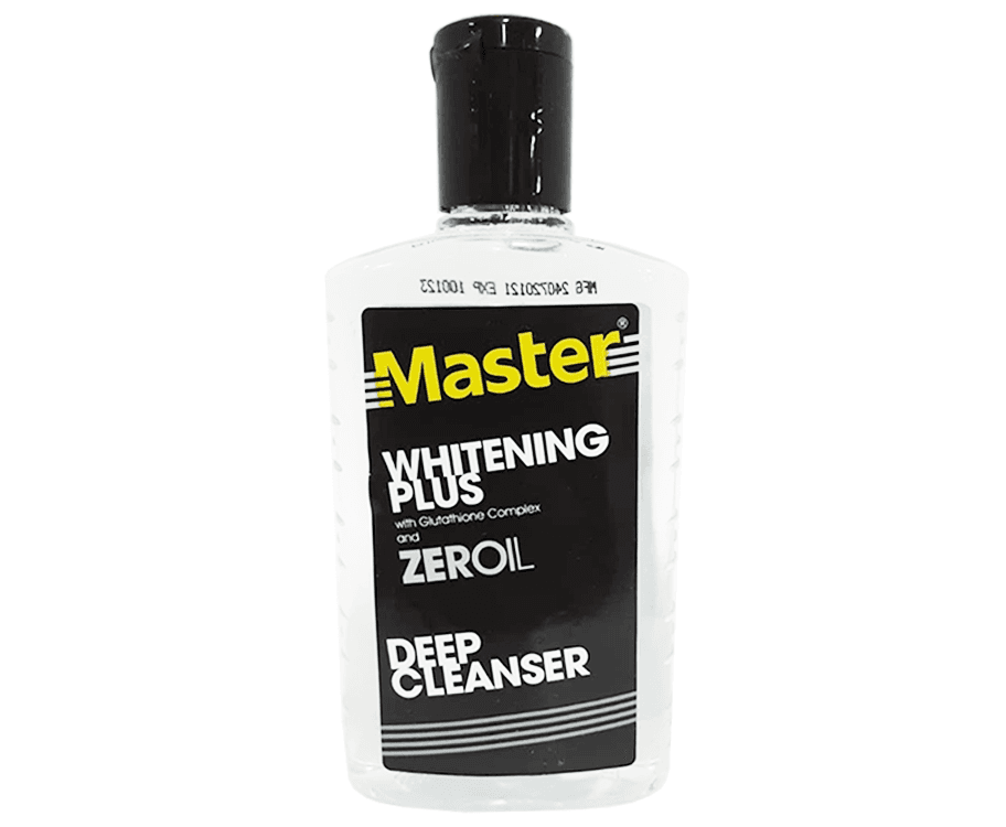 Master Whitening Plus With Glutathione Complex and Zero Oil Deep Cleanser 135mL