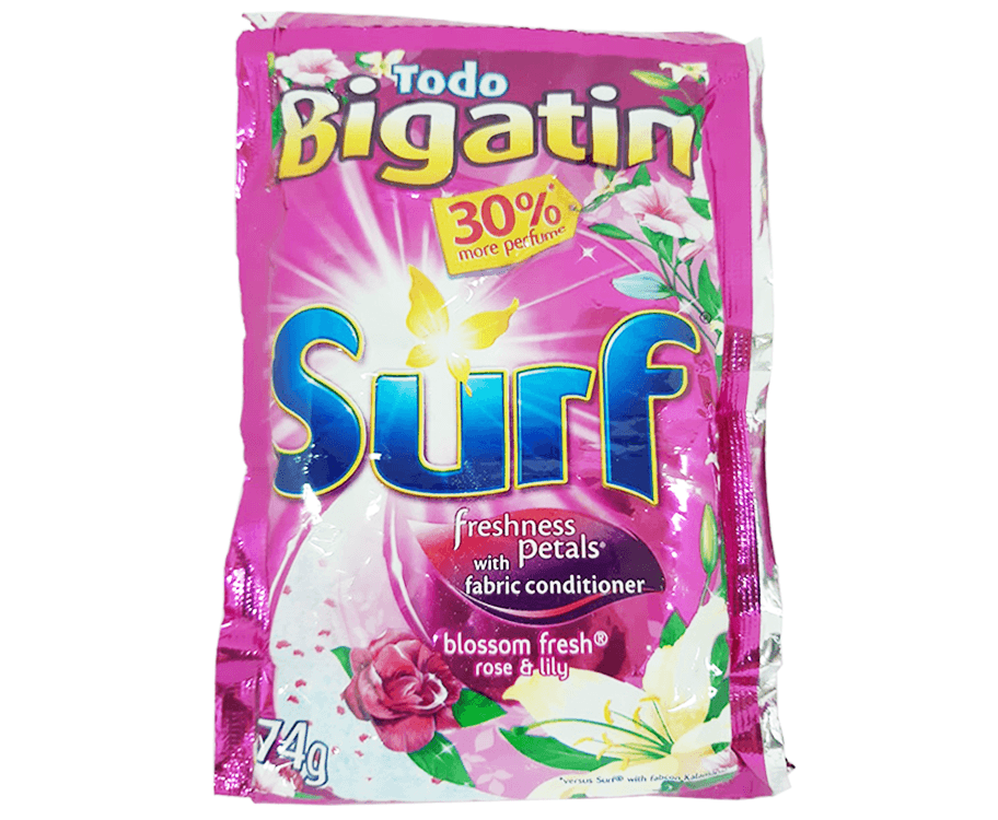 Surf Freshness Petals With Fabric Conditioner Blossom Fresh Rose & Lily 74g