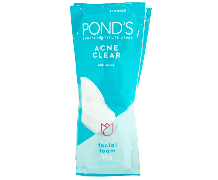 Pond's Acne Clear Anti-Acne Facial Foam (6 x 10g)