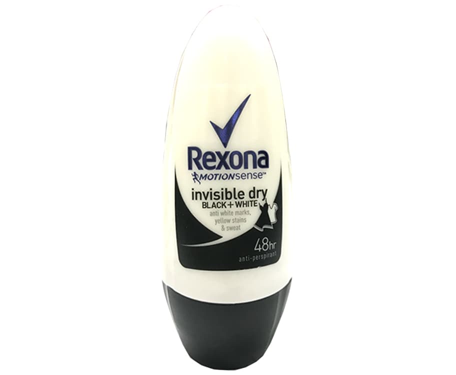 Rexona Motion Sense Invisible Dry Black+White Anti-Perspirant 50mL