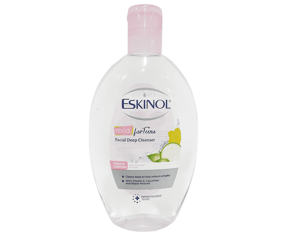 Eskinol Mild For Teens Facial Deep Cleanser 135mL