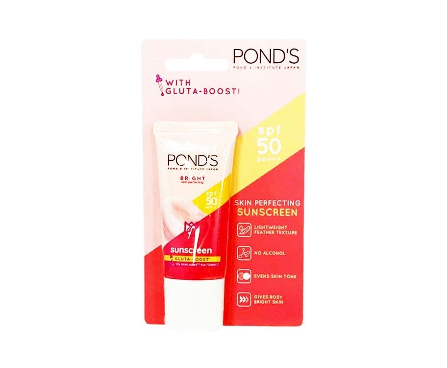 Pond's Bright Skin Perfecting Sunscreen Gluta-Boost SPF50 30g