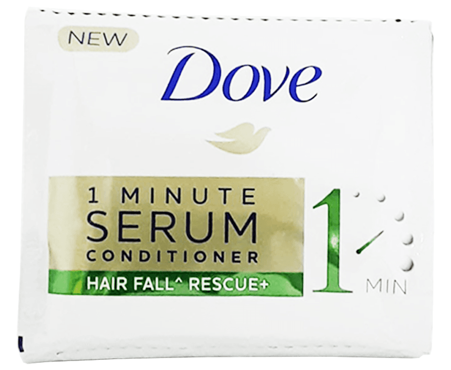 Dove 1-Minute Serum Conditioner Hair Fall Rescue (6 Packs x 10mL)