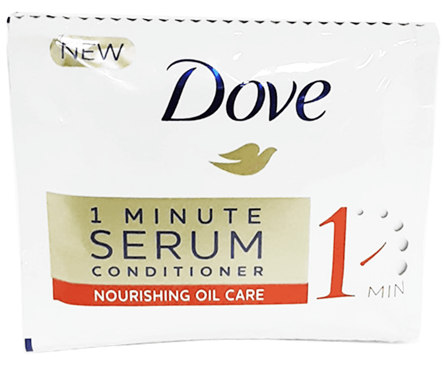 Dove 1-Minute Serum Conditioner Nourishing Oil Care (6 Packs x 10mL)