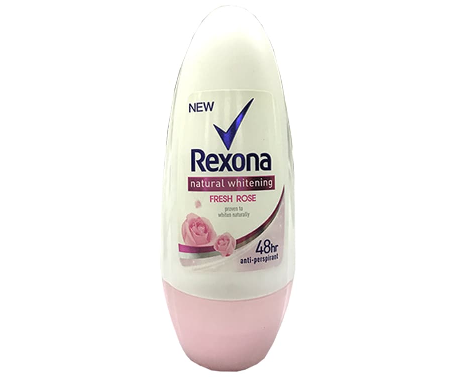 Rexona Natural Whitening Fresh Rose Anti-Perspirant 50mL