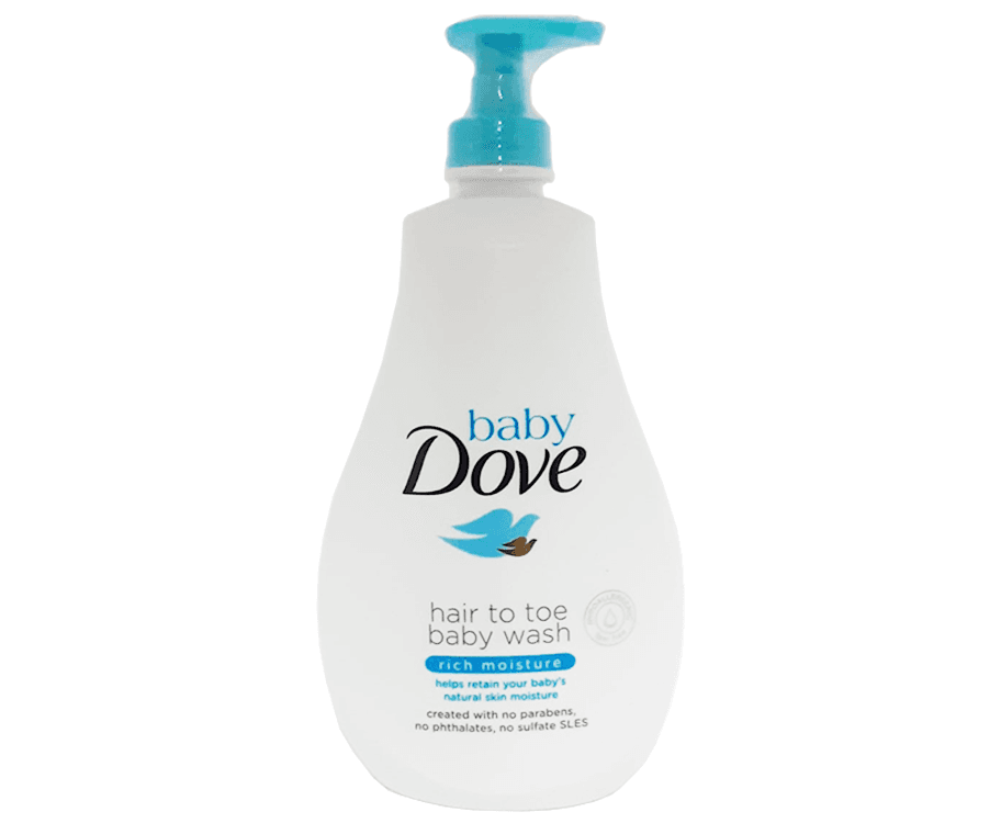 Baby Dove Hair to Toe Baby Wash Rich Moisture 591mL