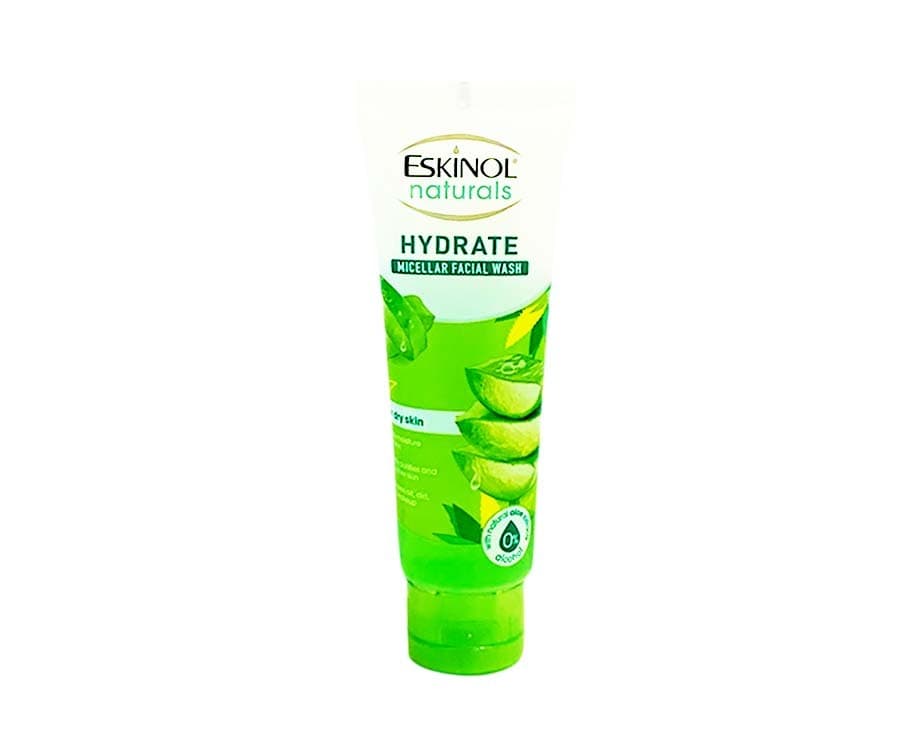 Eskinol Naturals Hydrate Micellar Facial Wash for Dry Skin 100g