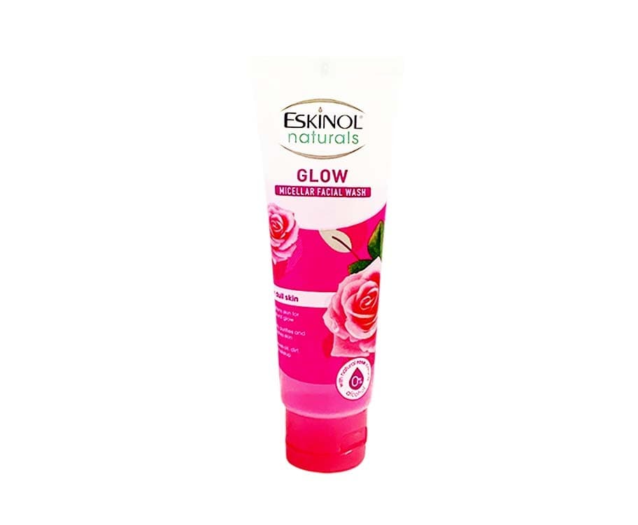 Eskinol Naturals Glow Micellar Facial Wash for Dull Skin 100g