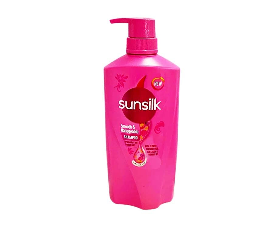 Sunsilk Smooth & Manageable Shampoo with Flower Perfume Oils, Collagen & Vitamin B3 Activ-Infusion 650mL