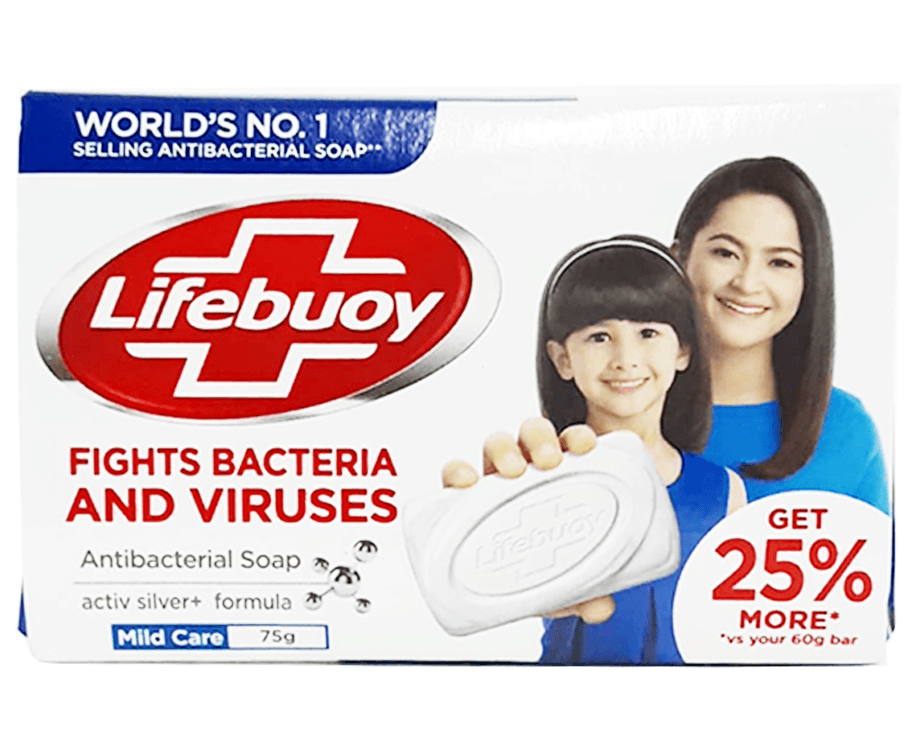 Lifebuoy Antibacterial Soap Mild Care 75g