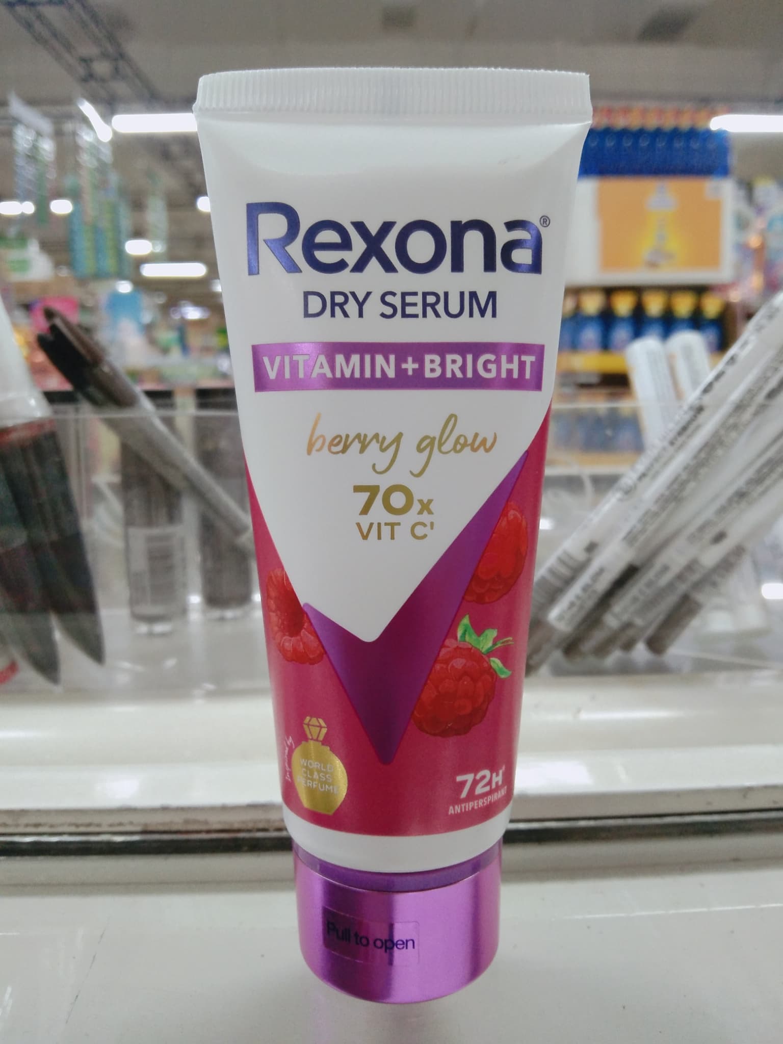 Rexona Dry Serum Vitamin + Bright Berry Glow 40ml