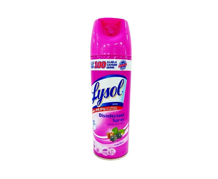 Lysol Disinfectant Spray Crisp Berry Scent 340g