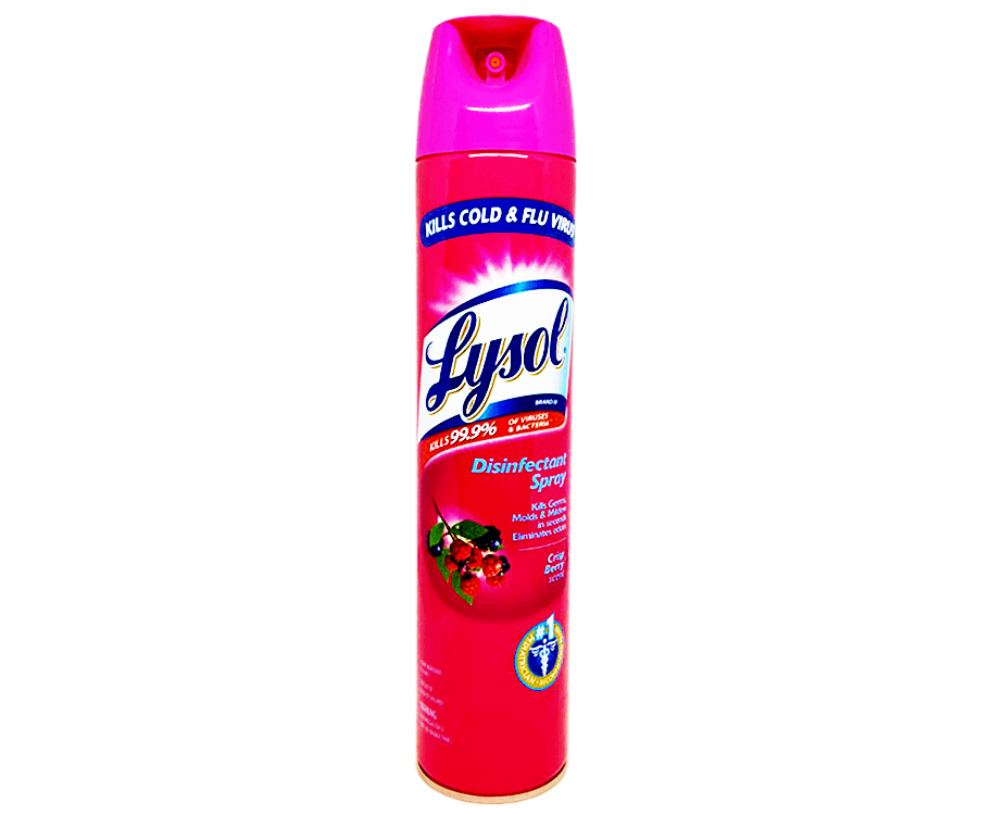 Lysol Disinfectant Spray Crisp Berry Scent 510g