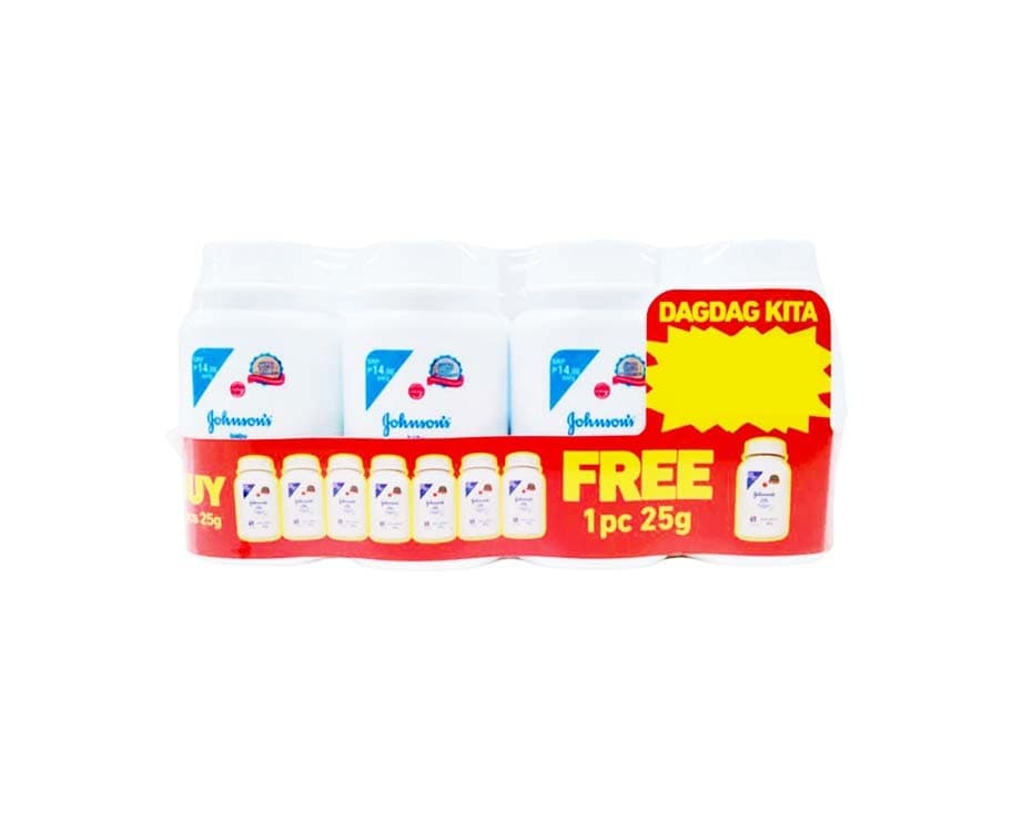 Johnson's Baby Powder (8 Packs x 25g)
