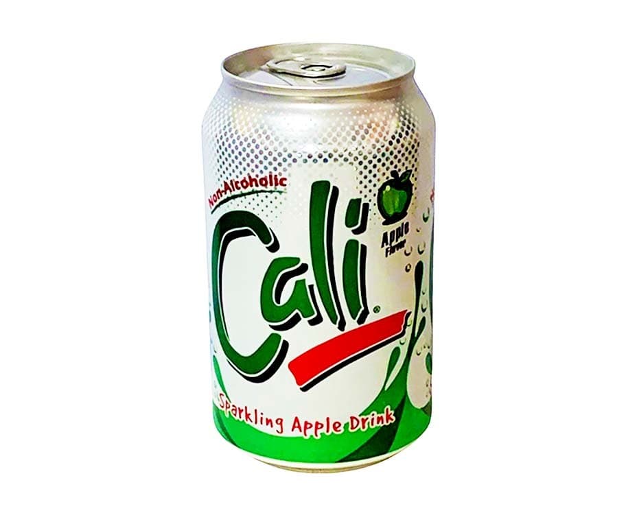 Cali Sparkling Apple Drink Apple Flavor Non-Alcohol 330mL