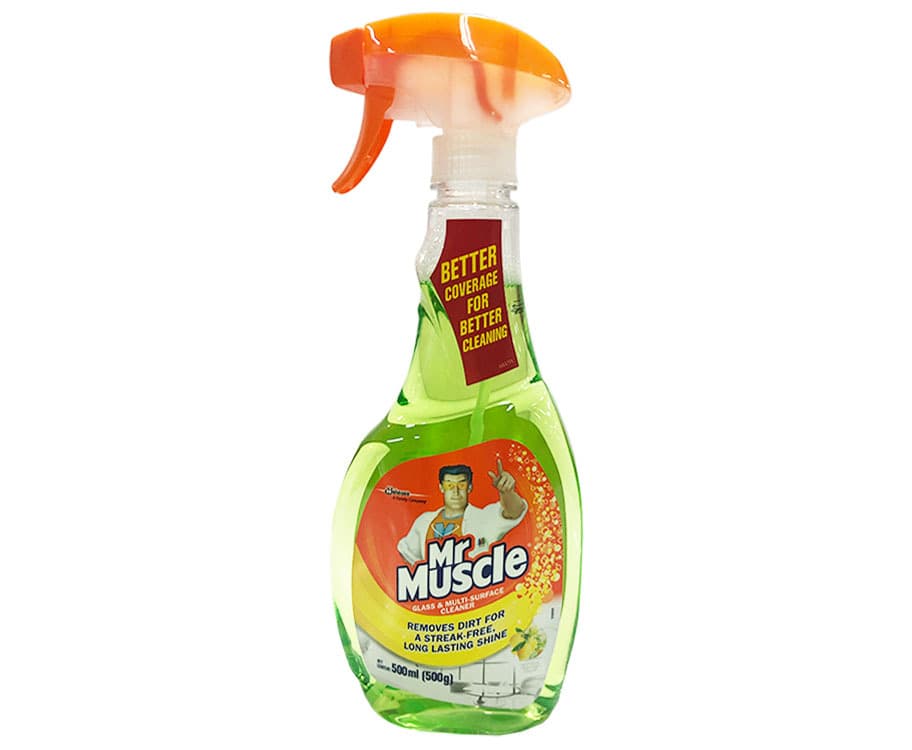 Mr. Muscle Glass & Multi-Surface Cleaner Lemon Lime 500mL (500g)