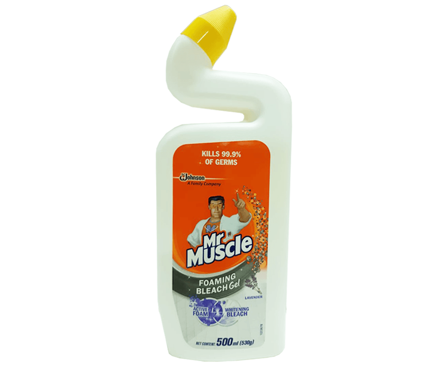 Mr. Muscle Foaming Bleach Gel Lavender 500mL