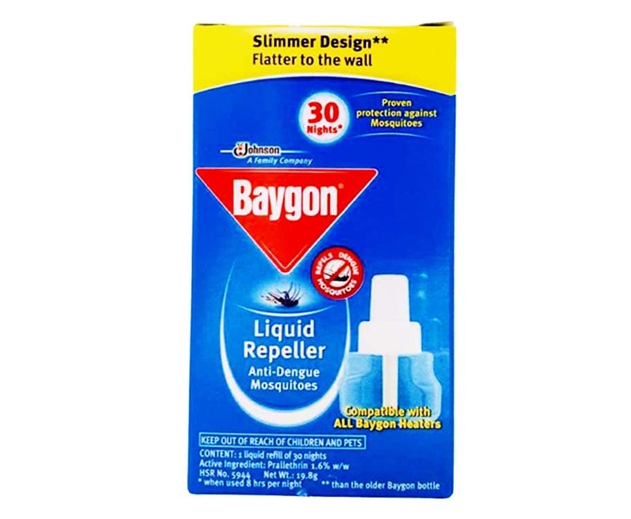 Baygon Liquid Repeller Anti-Dengue Mosquitoes 19.8g
