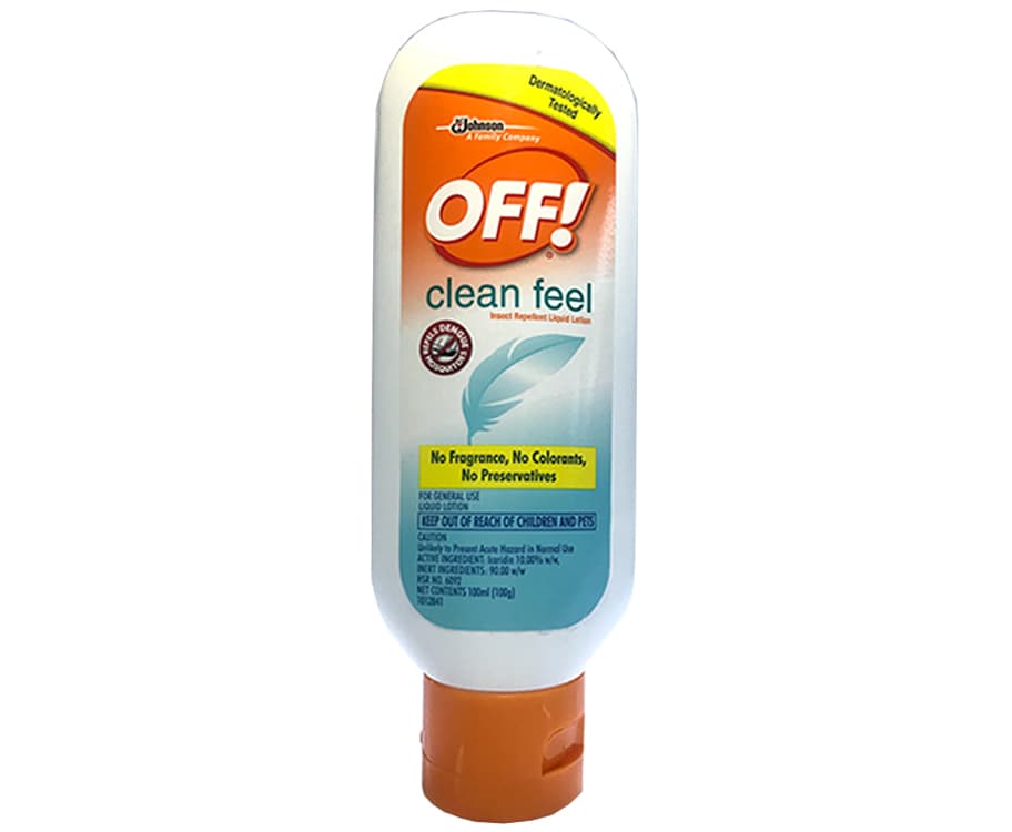Off! Clean Feel Insect Repellent Liquid Lotion 100mL